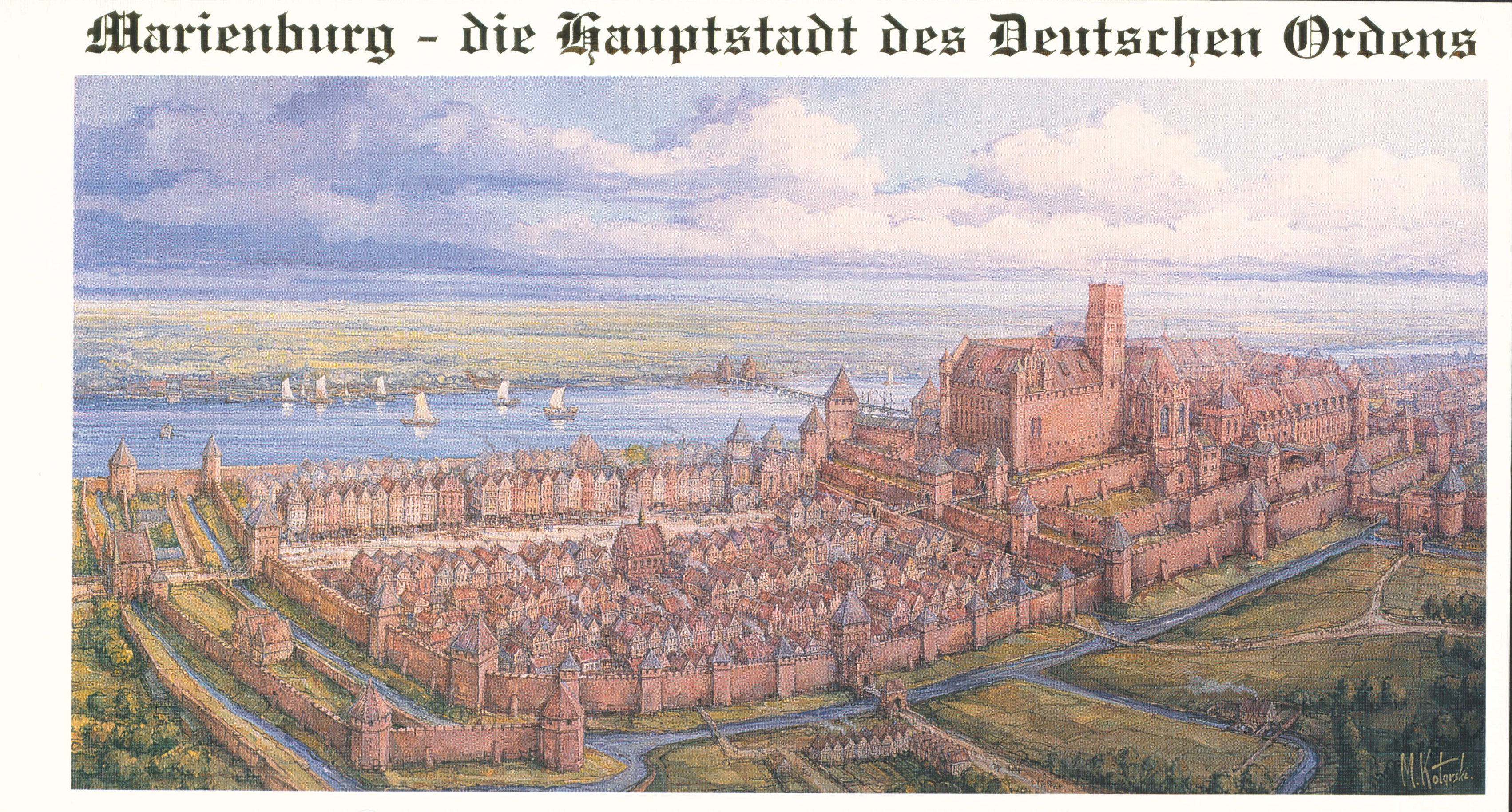 image médiévale de Marienburg