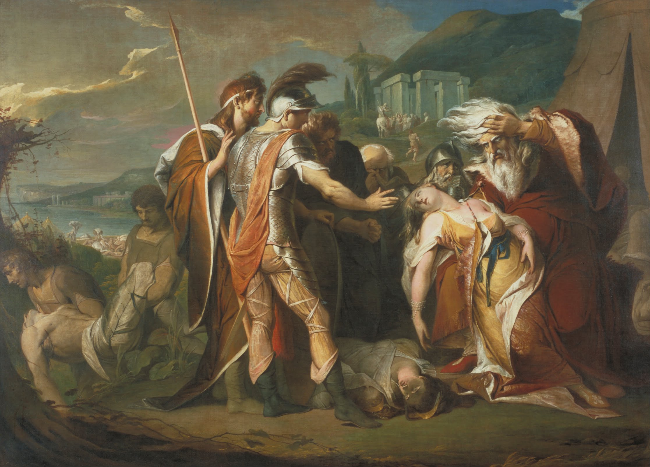 James Barry   King Lear Weeping over the Dead Body of Cordelia