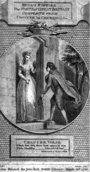 DOC 3: Illustration of The Romaunt of the Rose by Thomas Stothard