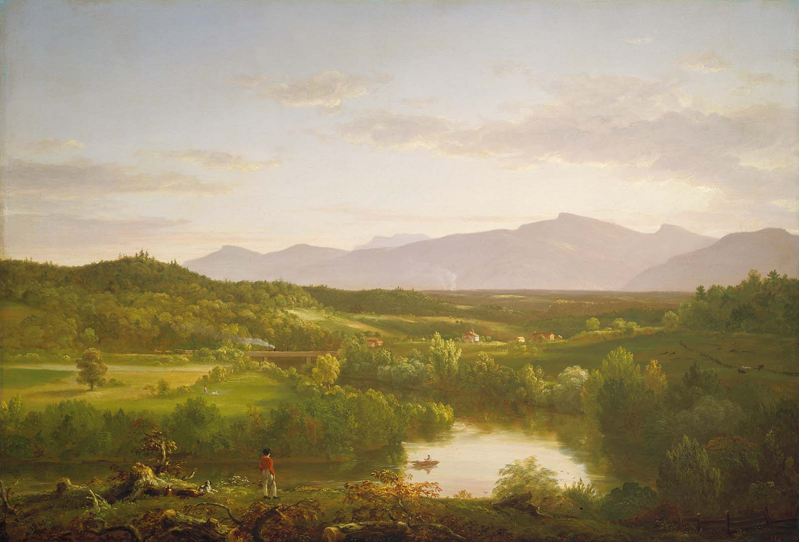 River in the Catskills, 1843, Thomas Cole (American, b. England, 1801-1848)