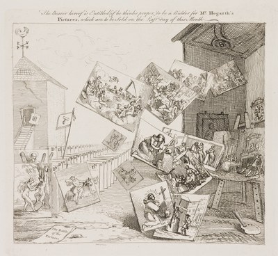 William Hogarth - Battle of the Pictures