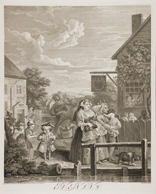 William Hogarth - Four Times of Day (evening)