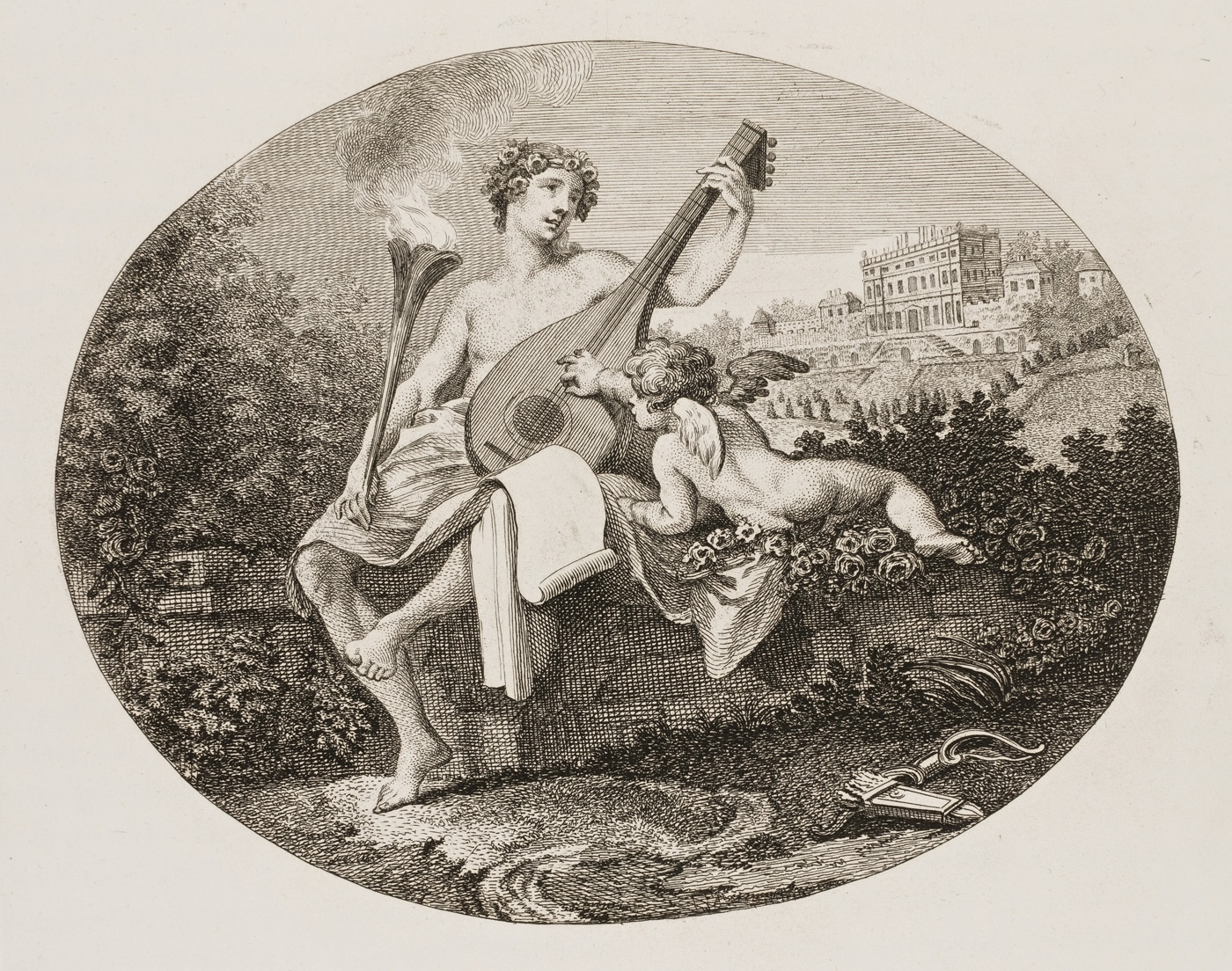 William Hogarth - Hymen and Cupid