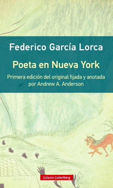 Couverture du recueil Poeta en Nueva York de F. García Lorca