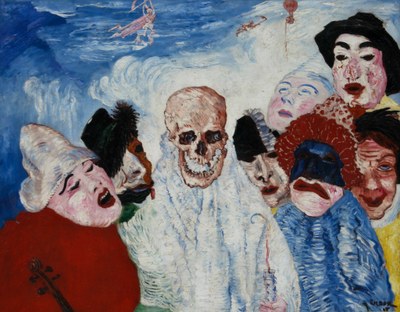 Ensor La mort et les masques