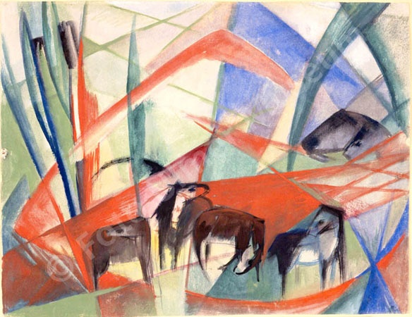 Franz marc tiere