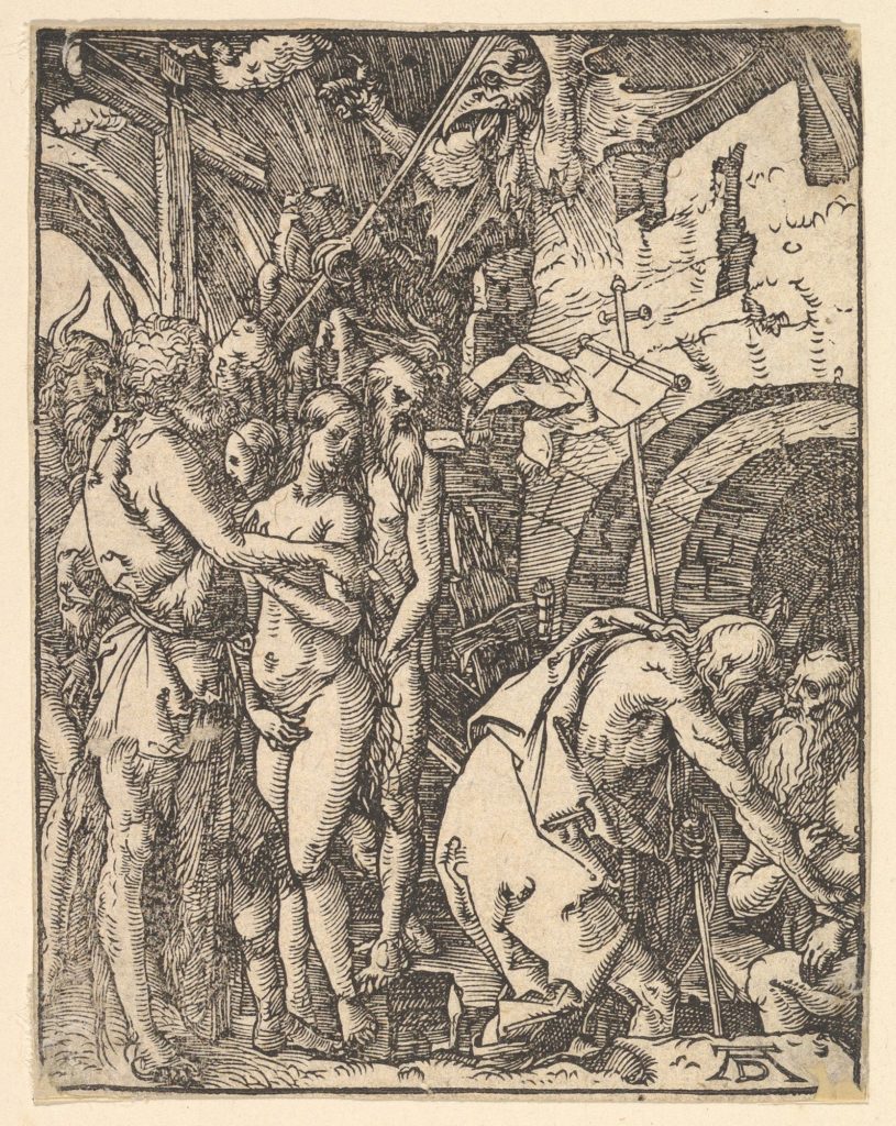 christ in limbo from the little passion copy 15c974