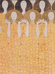 Klimt, Chor im Beethovenfries 1902