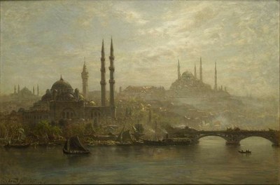 Ernst Koerner Ansicht von Istanbul