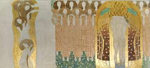 Klimt, Kuss + Chor 1902