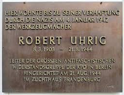 plaque Robert Uhrig