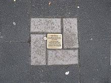 Stolperstein Wilhelm Knöchel