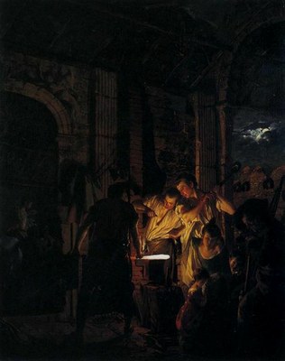 Joseph Wright of Derby [Public domain or Public domain], via Wikimedia Commons