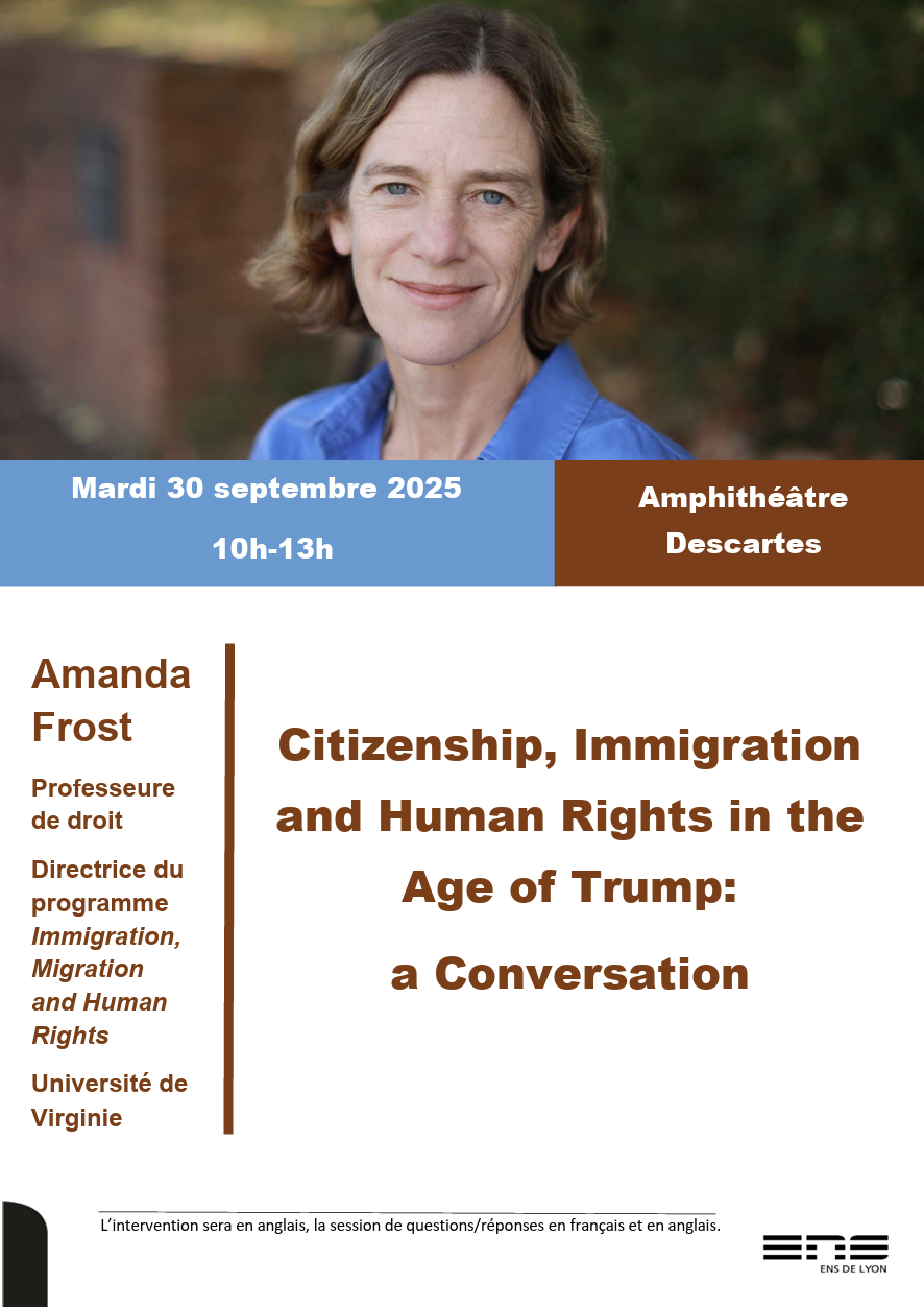 Affiche conference afrost