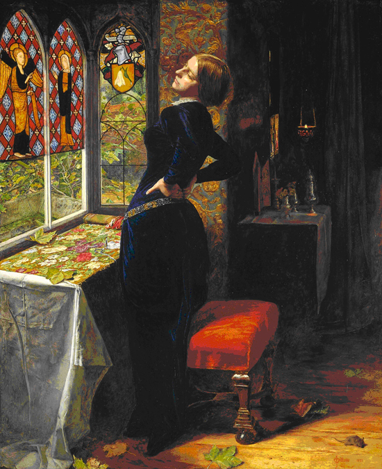 Mariana, John Everett Millais, 1851