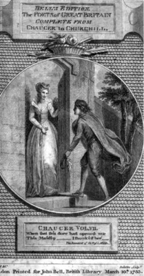 DOC 3: Illustration of The Romaunt of the Rose by Thomas Stothard