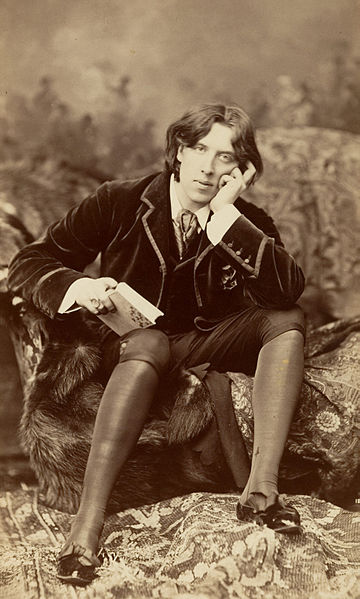 Oscar Wilde à New York, 1882, par Napoléon Sarony.