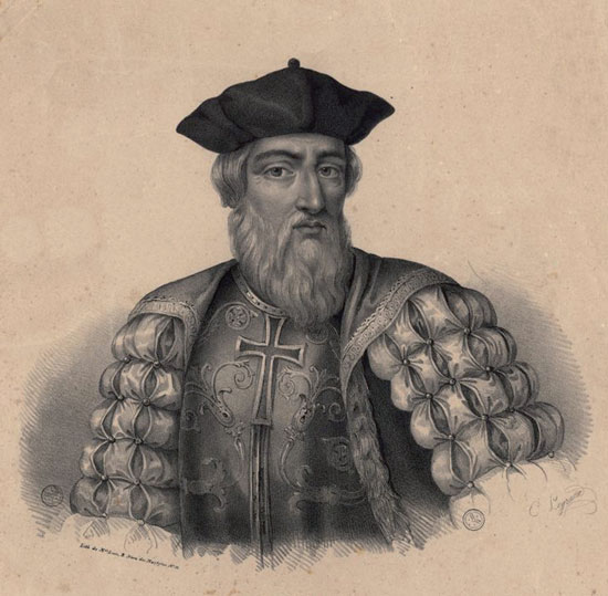 Portrait de Vasco De Gama