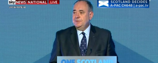 Alex Salmond Concession