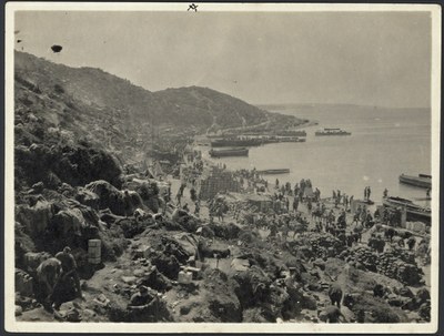 The beach at Kapa Tepe, Gallipoli Peninsula, Turkey