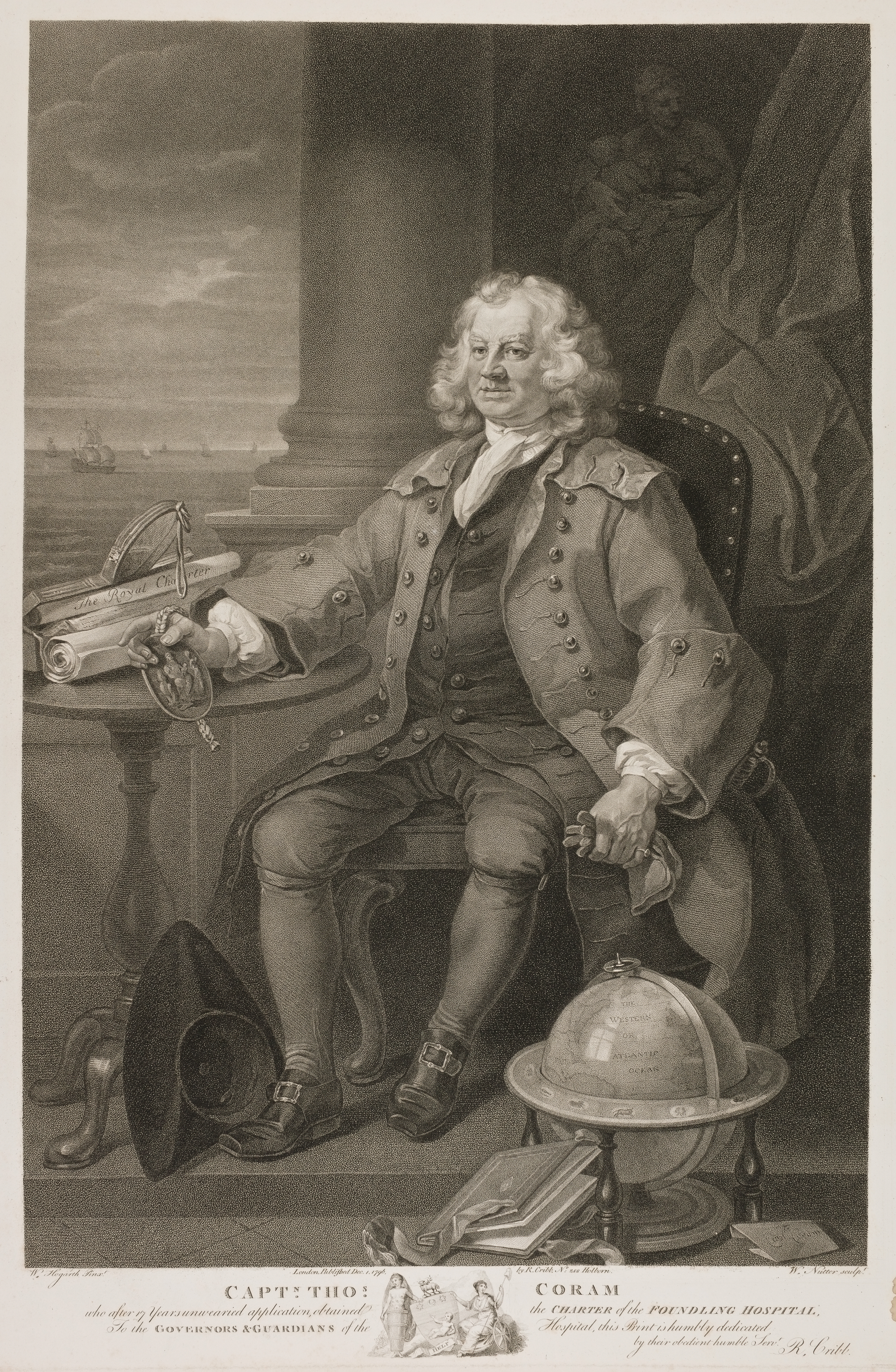 William Hogarth - Captain Thomas Coram