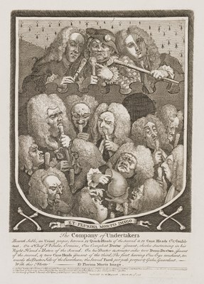 William Hogarth - Company of Undertakers