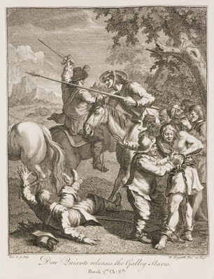 William Hogarth - Don Quixote III