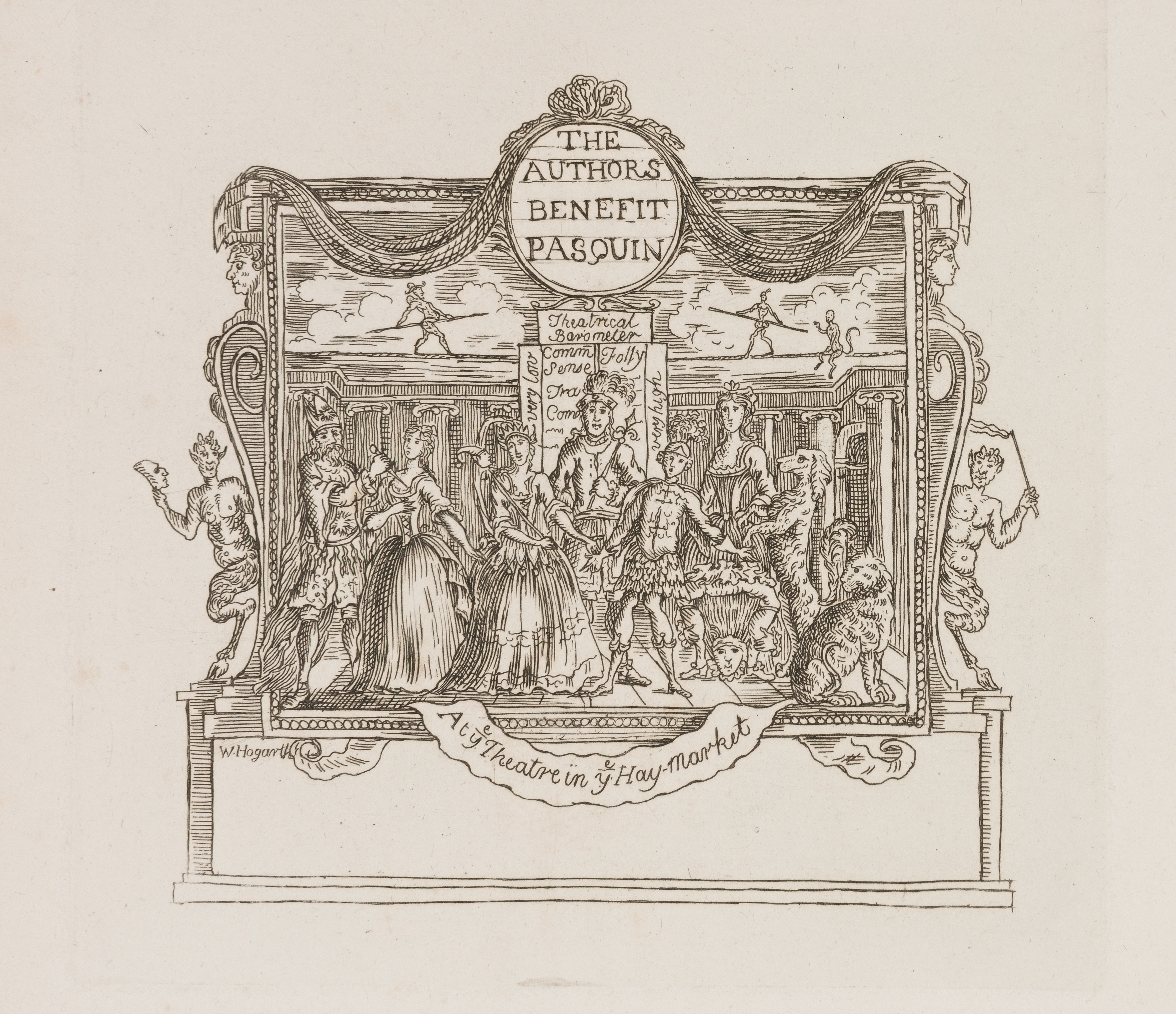 William Hogarth - For Pasquin
