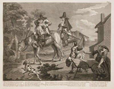 William Hogarth - Hudibras plate 2