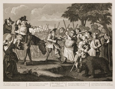 William Hogarth - Hudibras plate 3