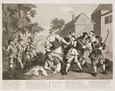 William Hogarth - Hudibras plate 5