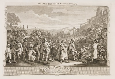 William Hogarth - Industry and Idleness - plate 11