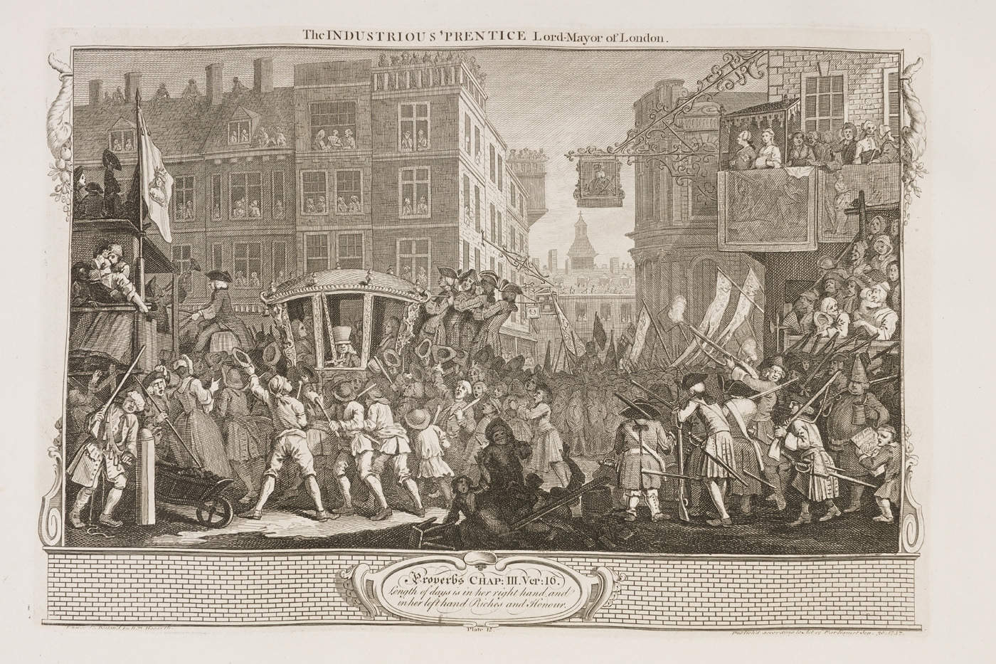 William Hogarth - «Industry and Idleness» — Anglais