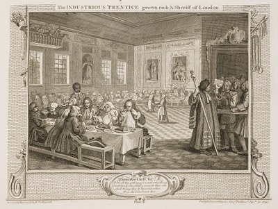 William Hogarth - Industry and Idleness - plate 8