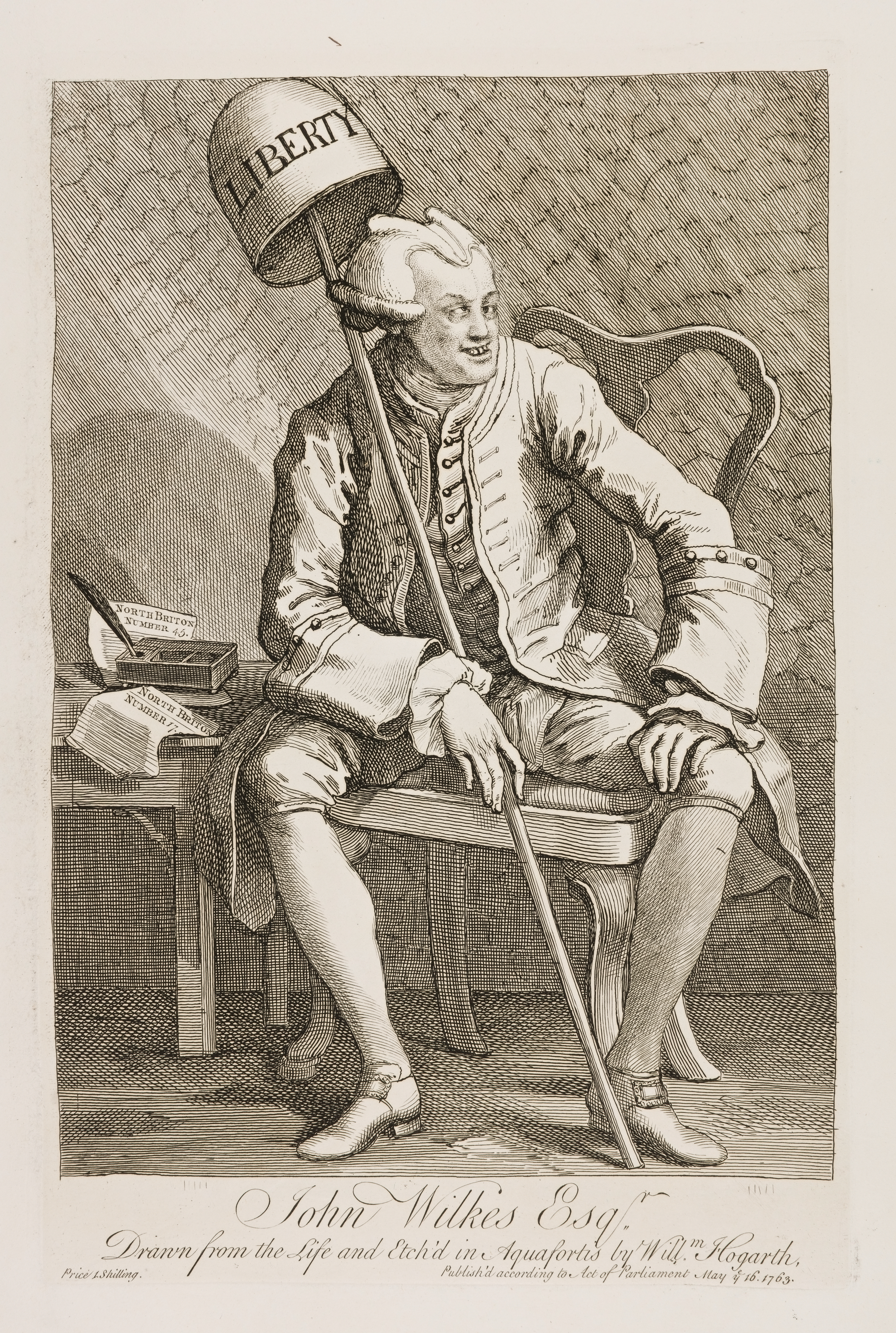 William Hogarth - John Wilkes