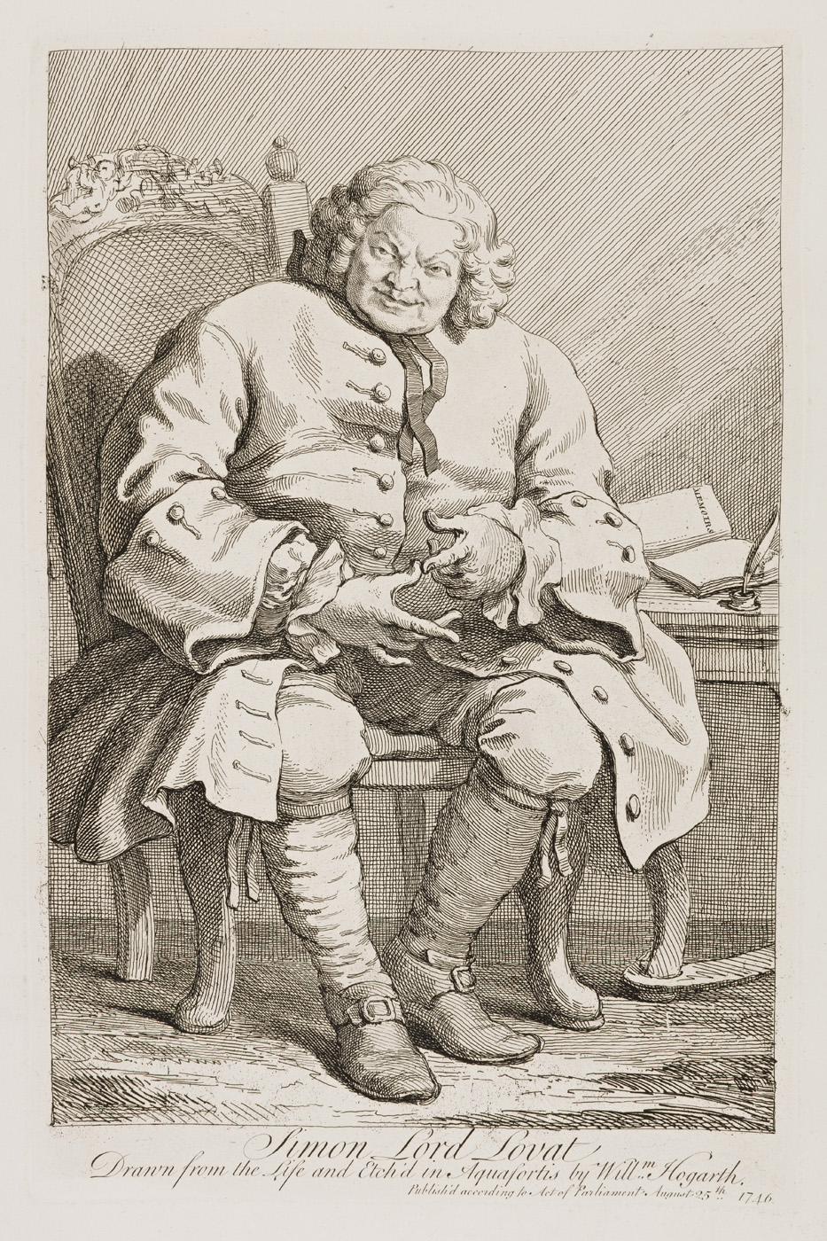 William Hogarth - Simon Lord Lovat