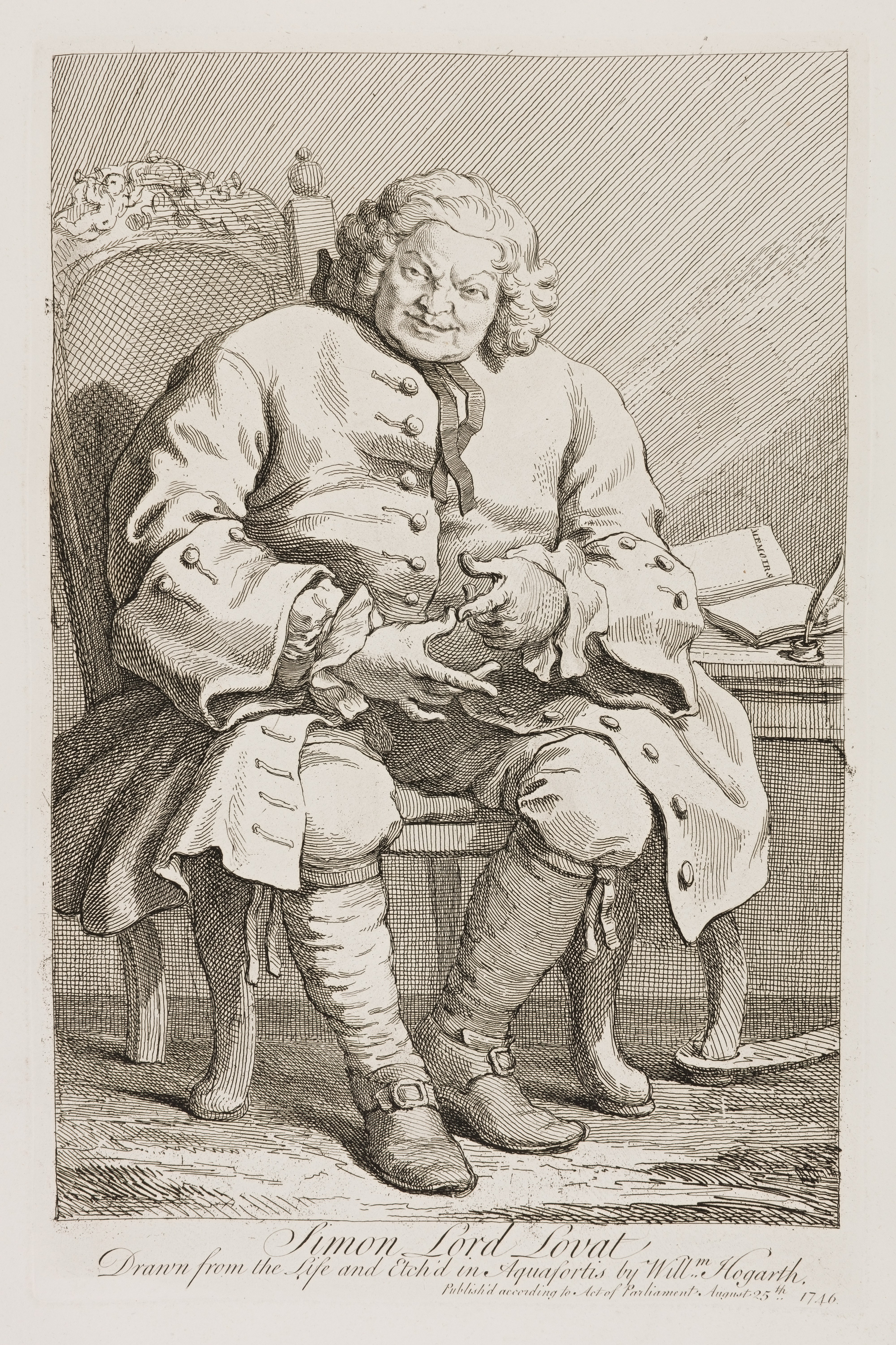 William Hogarth - Simon Lord Lovat