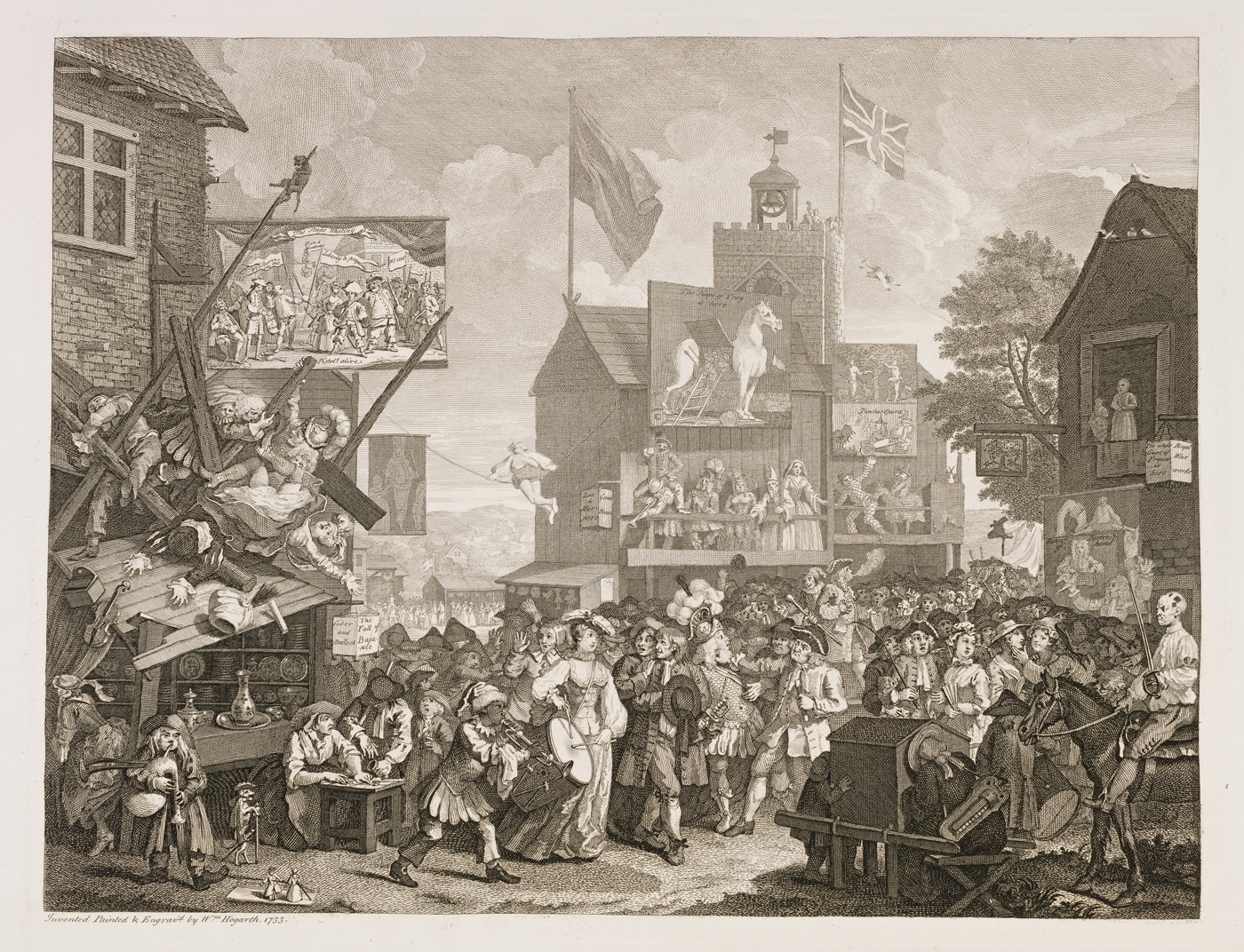William Hogarth - Southwark Fair