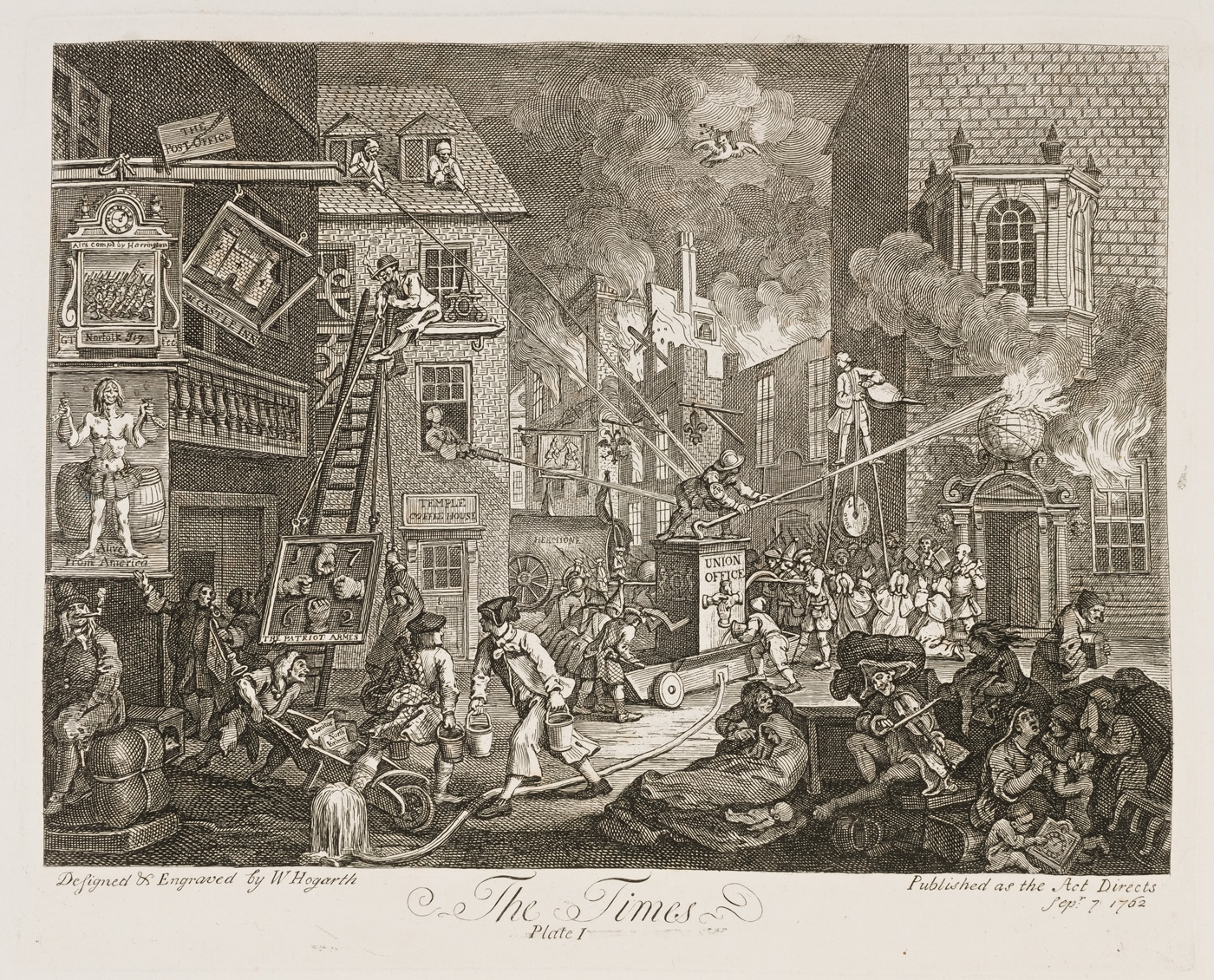 William Hogarth - The Times I