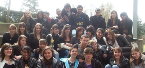 Classe 2J (2009-2010) du lycée Condorcet de Saint-Priest