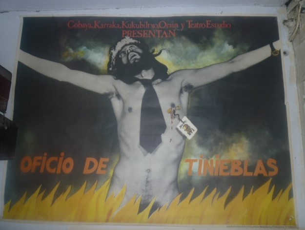 Cartel Oficio de Tinieblas 1984