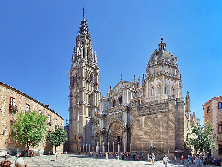 Cathédrale de Tolède Cathédrale de Tolède in Wikimedia, licence CC BY-SA 3.0