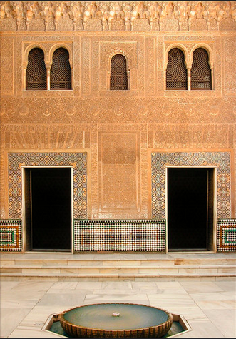 Façade de la salle de Comares - Alhambra de Grenade