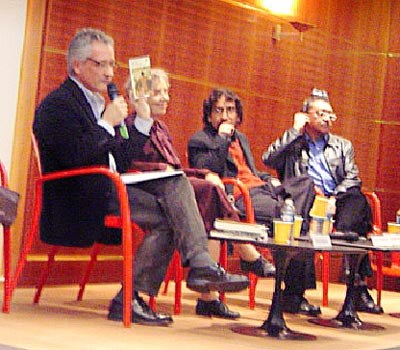 « La chronique et la ville tentaculaire », conférence animée par Michel Abescat,  avec Elena Poniatowska, Fabrizio Mejia et Sergio González Rodríguez.