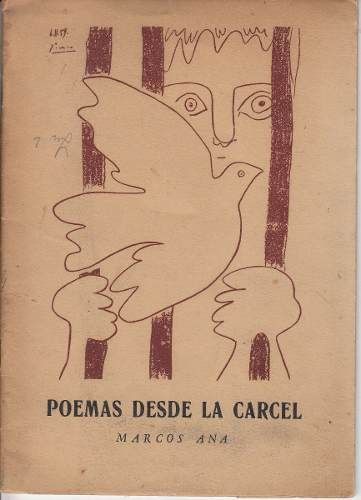 Couverture du recueil de poèmes de Marcos Ana Poemas desde la cárcel