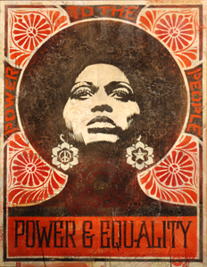 Shepard Fairey - Angela Davis