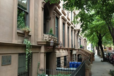 Brooklyn brown stone houses