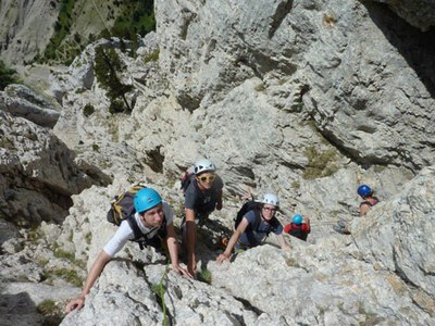 Les étudiants du CHEL[S] au Mont Aiguille