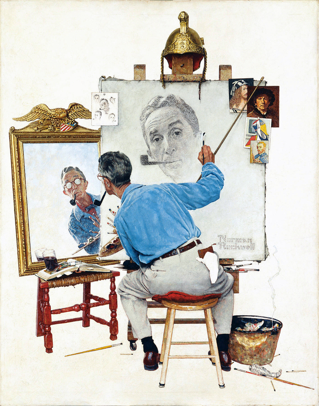 Self portrait Rockwell