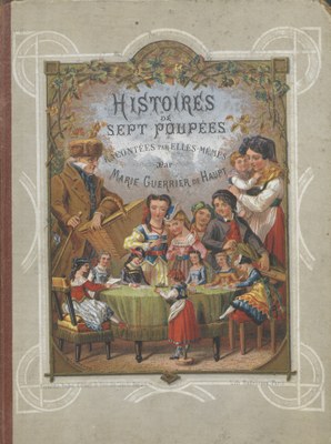 couverture livre enfant 7 poupées